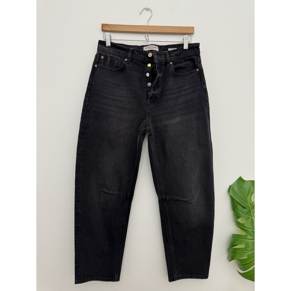 Scotch‎ & Soda The current L'actuel Barrel Cropped Jeans